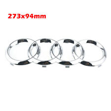 Für Audi Kühlergrill Zeichen Logo Ringe Edition Emblem 273x94mm Auto Silber