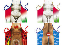 Lustige Motiv Schürze - sexy Männer Schürze - Scherzartikel nackte Männerkörper