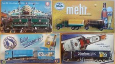 4 Bier Werbetruck Brauerei M