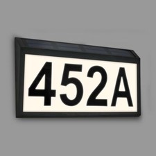 Solar LED Hausnummer