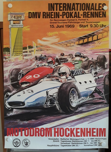 Original hockenheim ring renn - original,