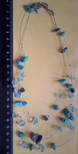 Modeschmuck kette kurz draht - modeschmuck,