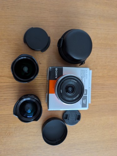 Sony 16mm pancake 8 - 16mm,