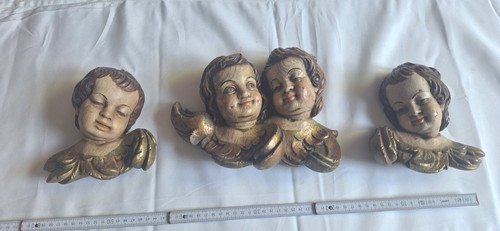 Engel köpfe aus kunstoff - engel,