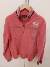 LA MARTINA Hochwertige Strickjacke aus Schurwolle NP 260 € 