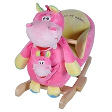 Knorrtoys 40356 Schaukeltier Nilpferd Doris mit Handpuppe
