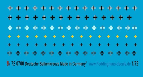 Peddinghaus decals 0700 - 1/72,