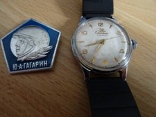 Sowjetische Stoppuhr, ca. 70er Jahre, guter Zustand, funktioniert gut.