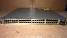 Cisco WS-C3750E-48TD-S Catalyst GIGABIT 48x 10/100/1000 RJ-45 + 2x 10Gbit Switch