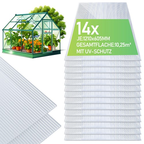 Polycarbonat doppelsteg 8mm - doppelsteg, 4/8mm