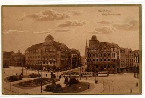 Ansichtskarte hannover - ansichtskarte,