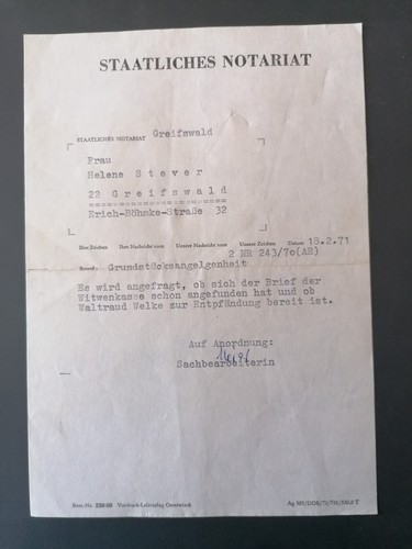 Ddr staatliches notariat - staatliches,