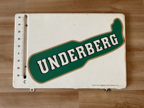 Emailleschild underberg - emailleschild,