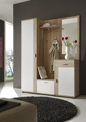 Kompaktgarderobe garderobe mit - kompaktgarderobe,