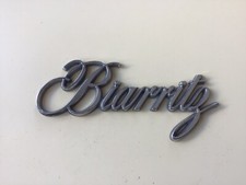 Cadillac Eldorado Biarritz Chrom Schriftzug Kofferraum Emblem Trunk Script