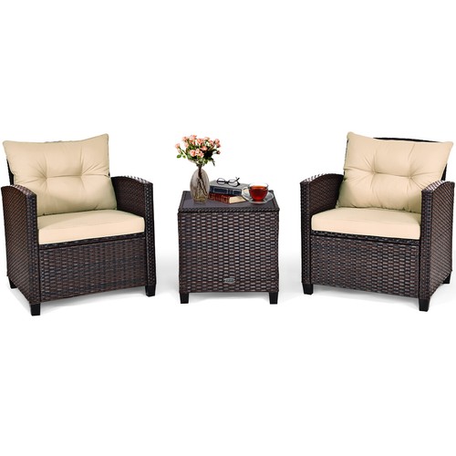 Tlg polyrattan lounge set - lounge,