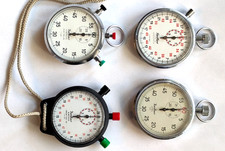 Stoppuhren hanhart (4-Konvolut)