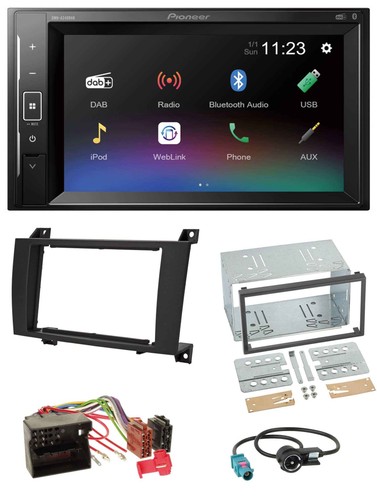 Pioneer dab mp3 2din - pioneer,