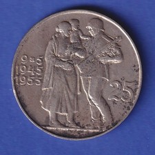Tschechslowakei Silbermünze