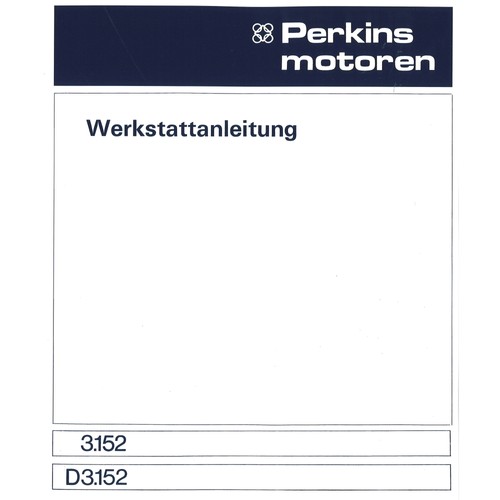 Perkins 152 dieselmotor - perkins,