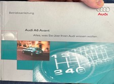Betriebsanleitung Bedienungsanleitung AUDI A6 4B Avant Bordbuch Anleitung BA