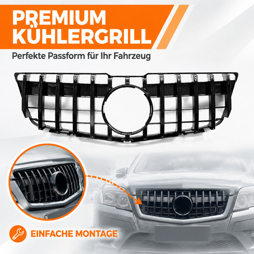 Kühlergrill klavierschwarz - klavierschwarz, gt
