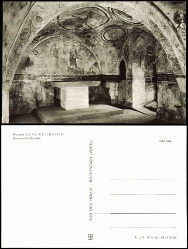Ansichtskarte kriebstein - ansichtskarte,