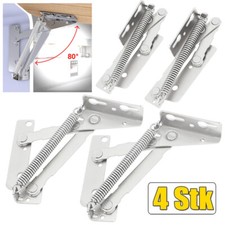4 Stück - Klappenbeschlag Klappenscharnier Klappenstütze Beschlag Möbelbeschlag