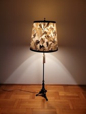 massive Stehlampe messing  50er/60er Jahre antik