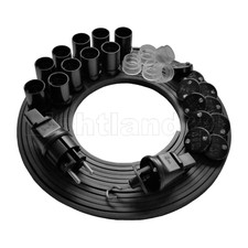 E14 schwarze 5 Meter Classic Illu Bausatz Lichterkette inkl. 10 Fassungen