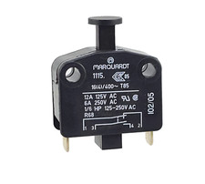 Schnappschalter, Taster, LED