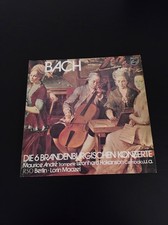 Bach, Johann Sebastian; Die 6 Brandenburgischen Konzerte. 2 LP´s