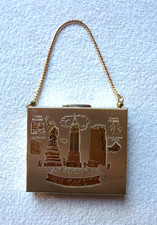 New York City - Puderdose, leer