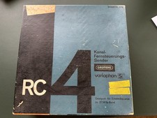 Graupner Variophon S RC 4 Kanal Fernsteuersender 27 MHz – Grundig – OVP, Rarität