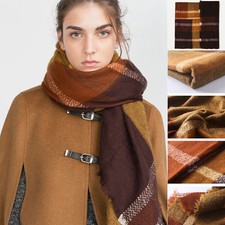 Xxl karo winter schal - schal, scarf