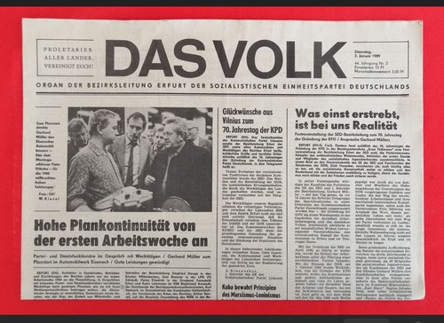 1989 ddr dezember zu - 3.1.1989,