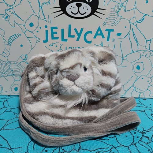 Jellycat sacha snow tiger - snow,