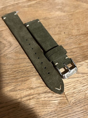 Uhrenarmband 20mm wildleder - uhrenarmband,
