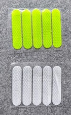 Helm Sicherheit Reflektierende Aufkleber Streifen Sichtbarkeit Reflektor