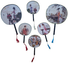 Konvolut Chinesische Fächer