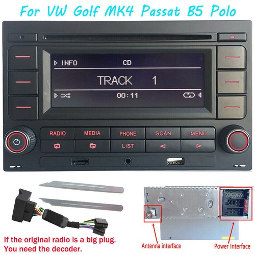 Rcn210 autoradio player - autoradio, cd