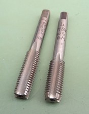 2 HSS Gewindebohrer M8x1 Links Linksgewinde Lks LH Gewindeschneider Feingewinde