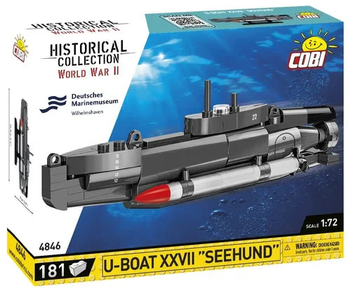 Cobi boat xxvii seehund - u-boat,