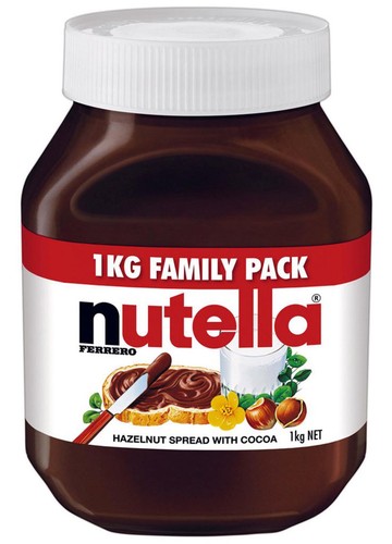 Nutella familly pack 1kg - pack,