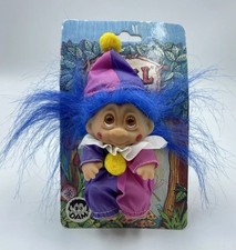 Vintage 1985 DAM Troll Clown Mini 5059 Mit OVP / Karte Original Sammler Rar 9cm 