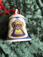 Weihnachtsglocke Porzellan Grande Valore Sammlerstück in OVP