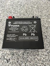 YUASA YTXH 12.6 Ah, 240 A CCA  AGM Motorradbatterie Neuwertig