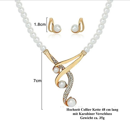 Damen hochzeit ketten set - hochzeit-ketten,