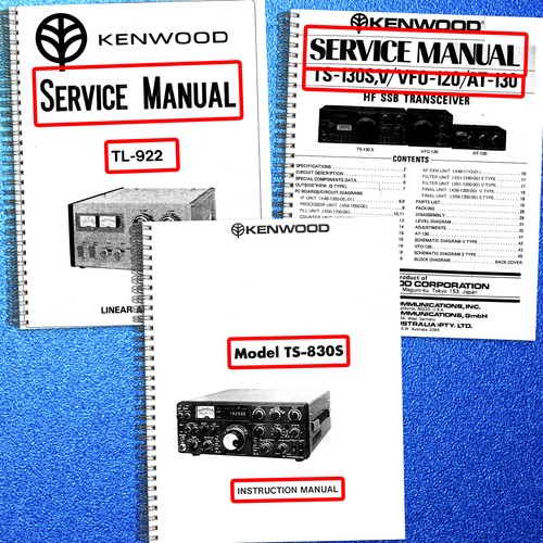Kenwood 922 130s ts 130v - ts-130s, ts-130v
