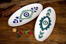 Hand-getöpfert! Unikat! Ovale